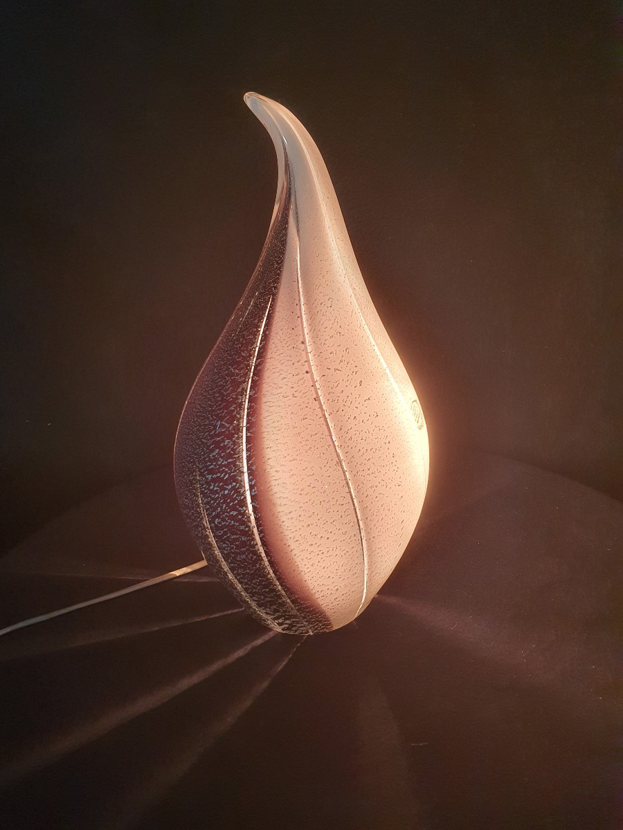 Lampe vintage Murano forme pingouin.-photo-4
