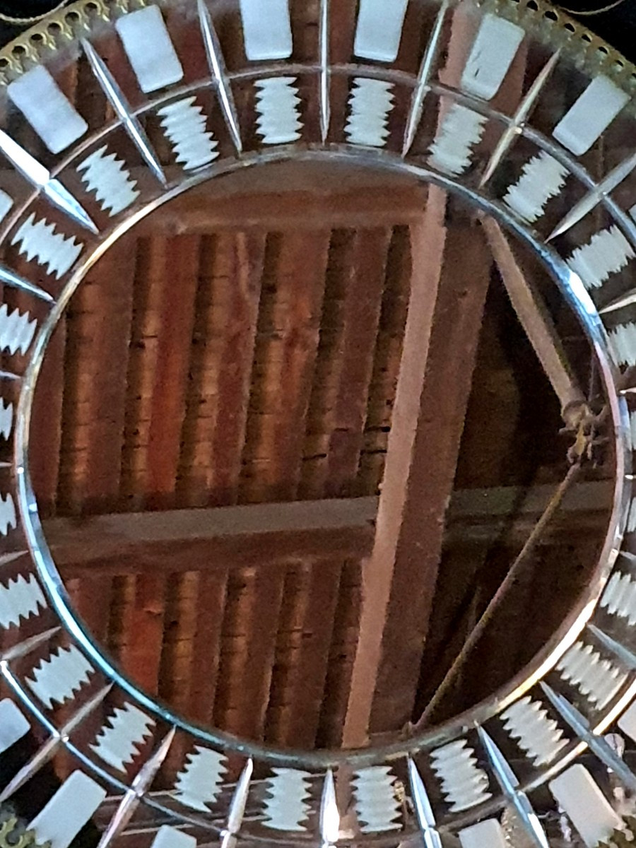 Miroir soleil années 40.-photo-1
