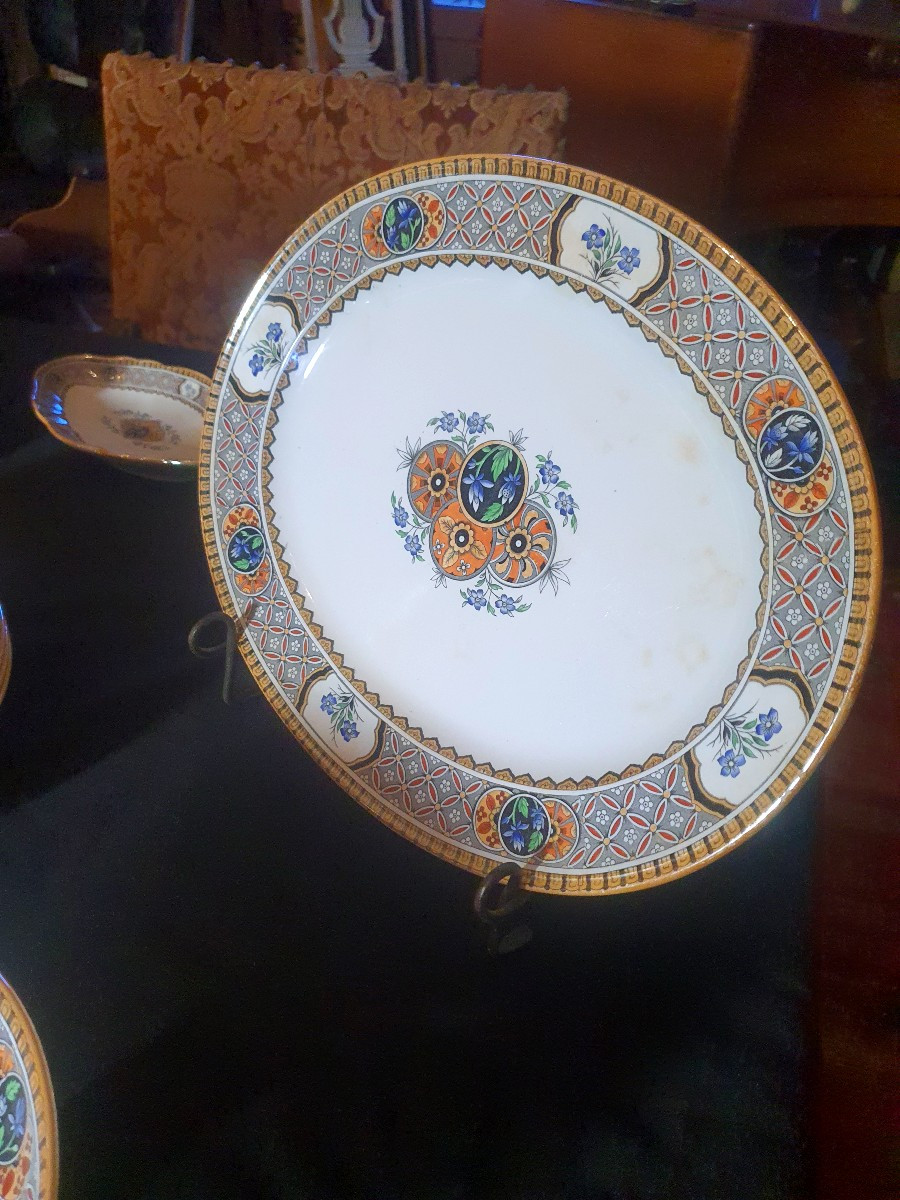Large 19th Century Service With Chinese Decoration, Minton.-photo-3