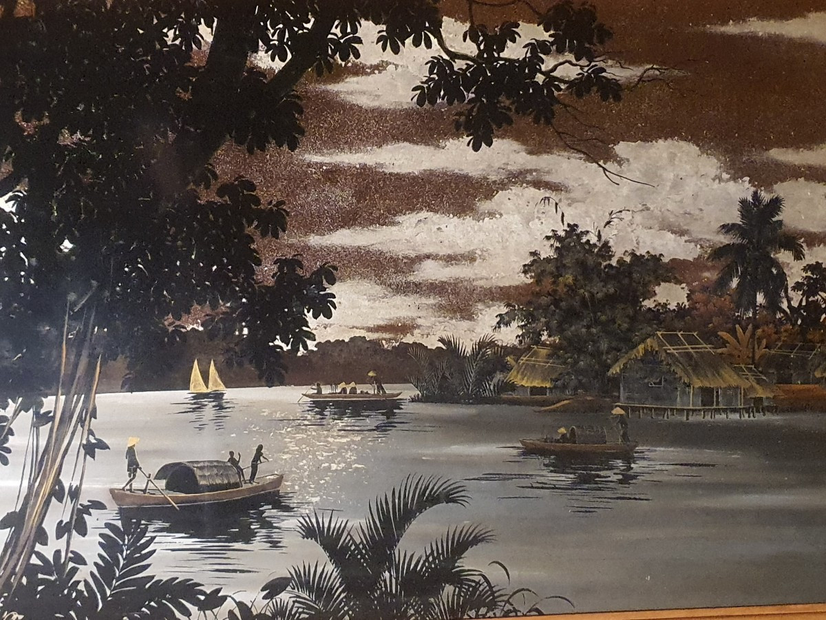 Vietnamese Lacquer Panel -photo-4