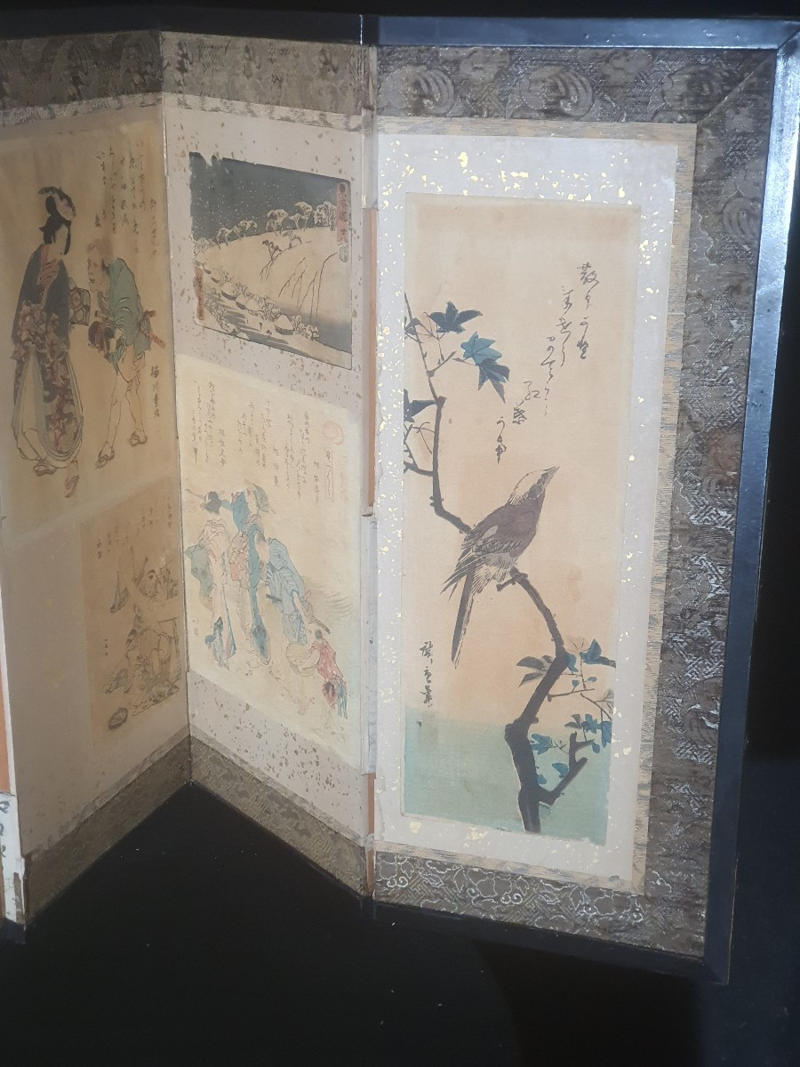 Japanese Screen XIX Century.-photo-4