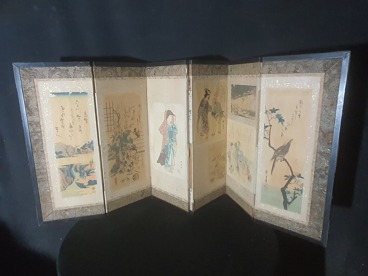 Japanese Screen XIX Century.-photo-5