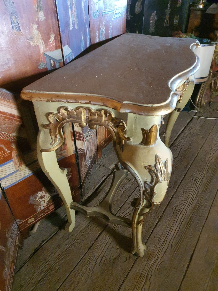 Console XVIII Italy Venice.-photo-3