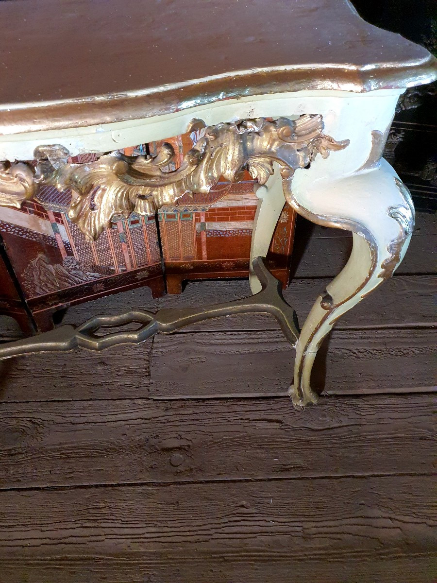 Console XVIII Italy Venice.-photo-3