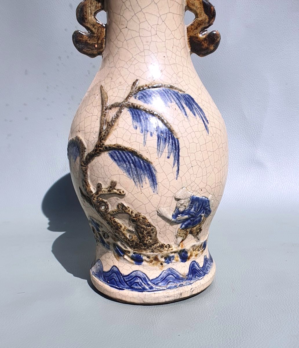 Vase Vietnam  Bat Trang.-photo-3