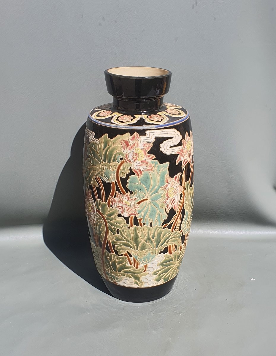 Vase Vietnam art déco  Bien Hoa.