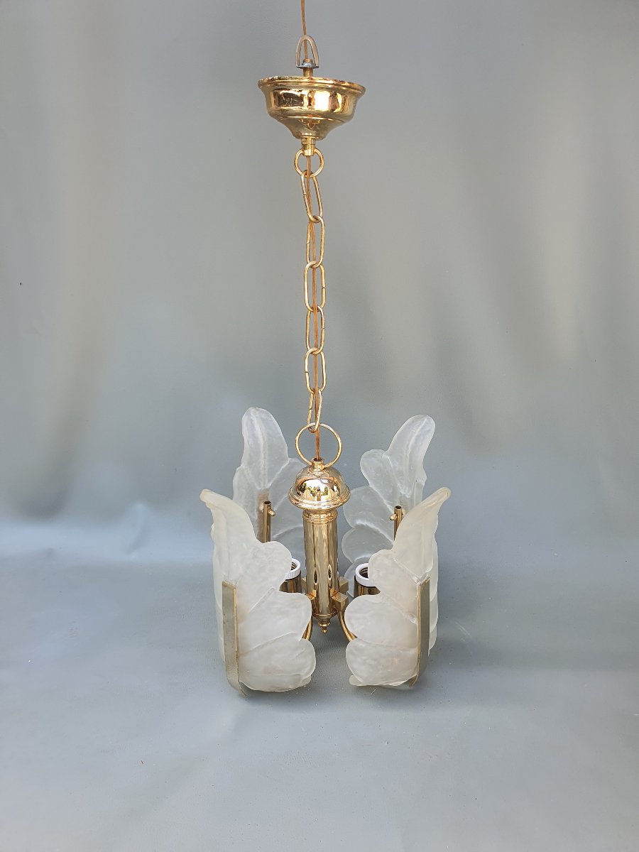 Lustre Murano feuilles par Carl Fagerlund.-photo-4