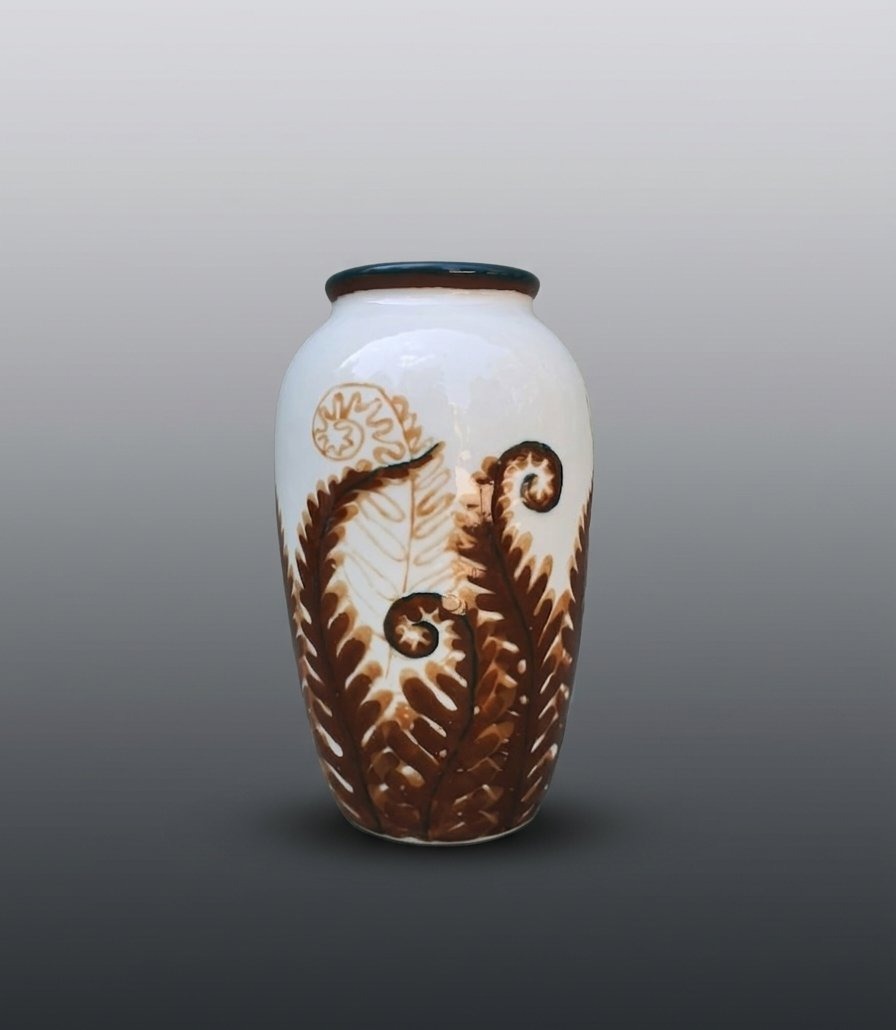Art Deco Vase By Camille Tharaud. -photo-3