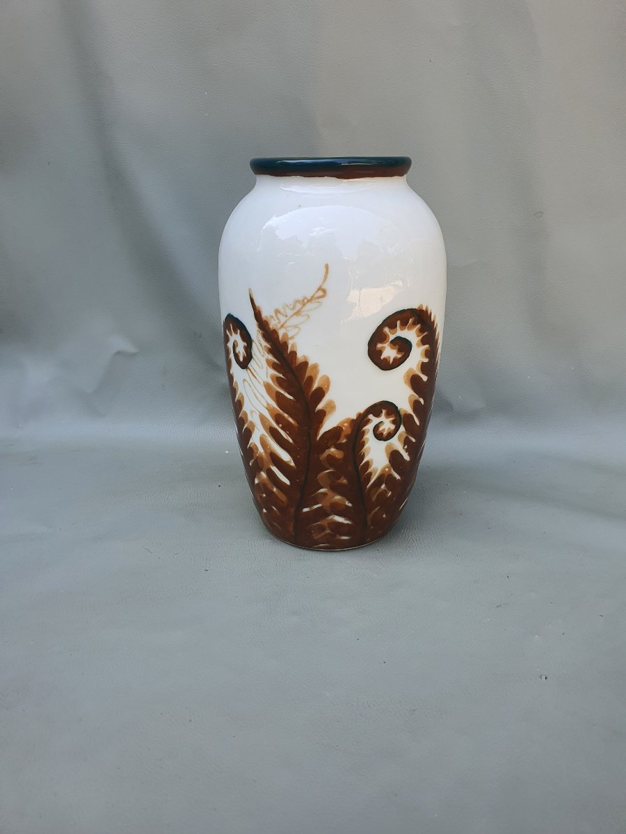 Art Deco Vase By Camille Tharaud. -photo-2