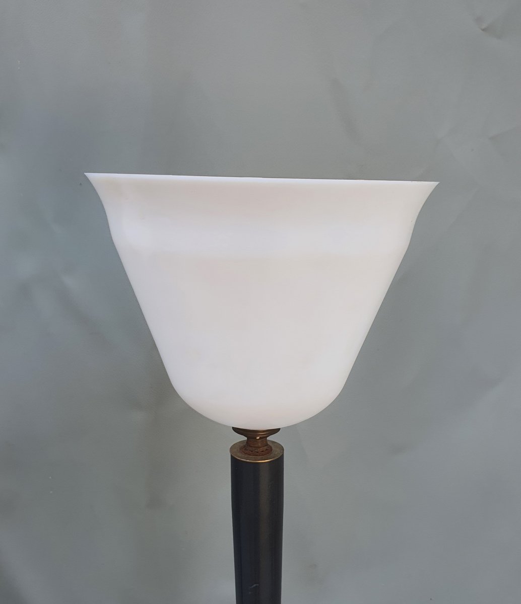 Pair Of Mazda-style Art Deco Lamps.-photo-2