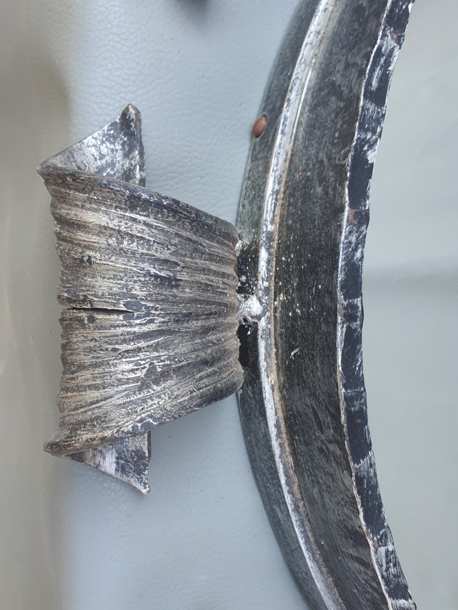 Art Deco-style Mirror In The Spirit Of Gilbert Poillerat -photo-4
