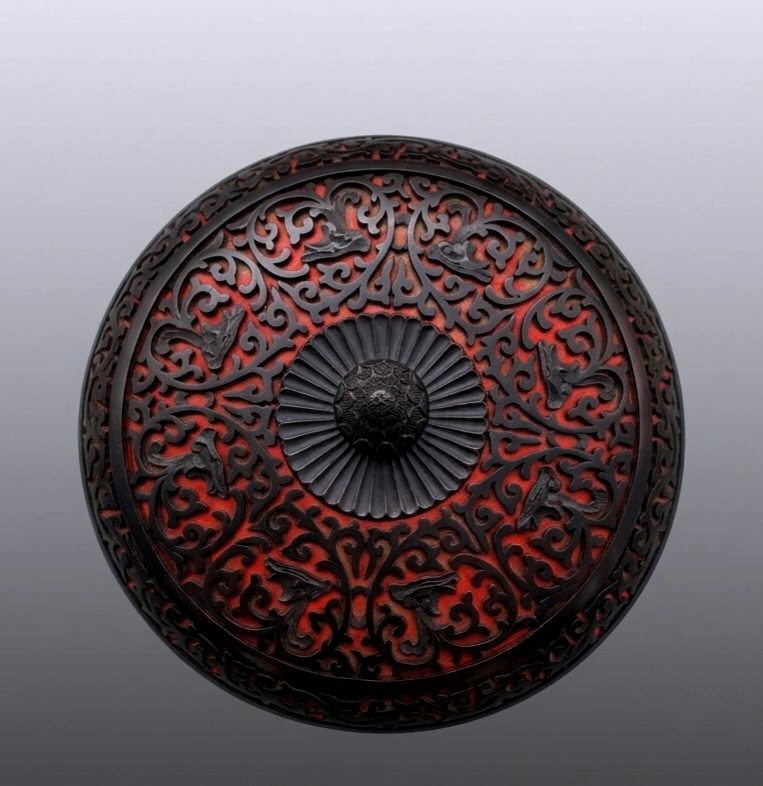 Chinese Box With Cinnabar Lacquer-photo-1
