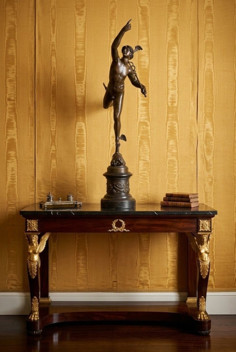 Sculpture bronze Mercure , Jean de Bologne -photo-2