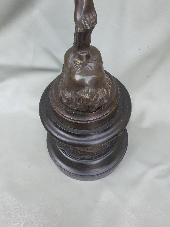 Sculpture bronze Mercure , Jean de Bologne -photo-3