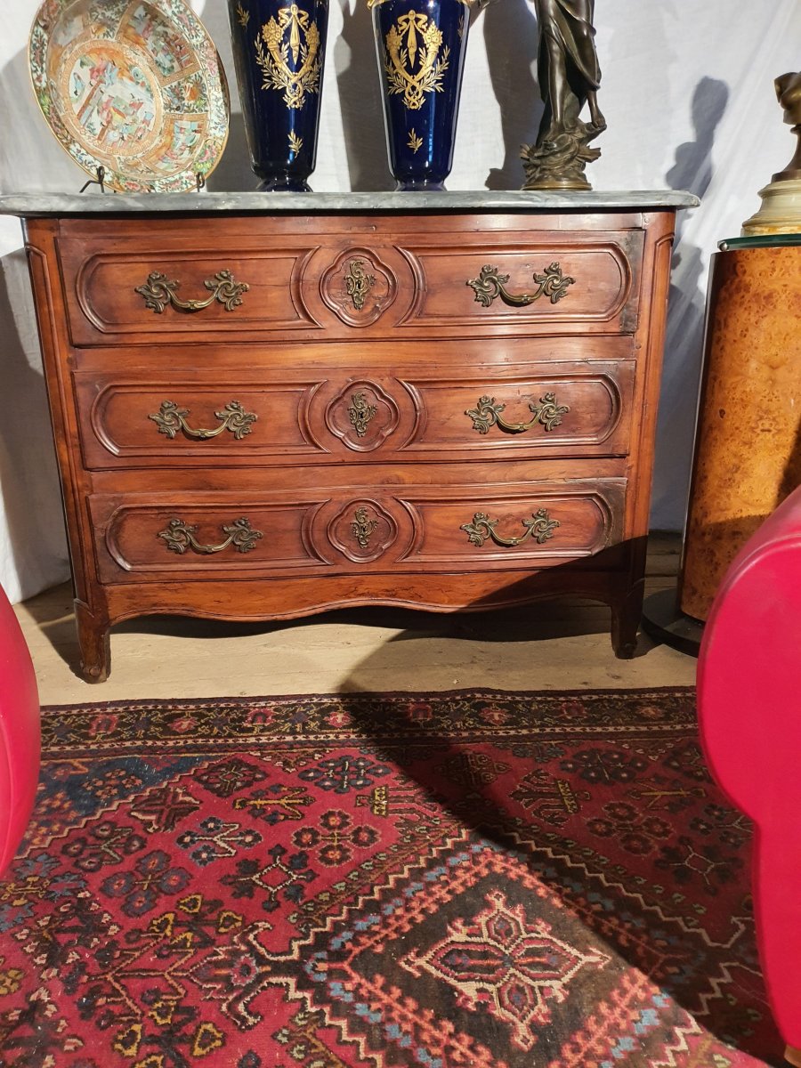 Commode Louis XV Noyer XVIII