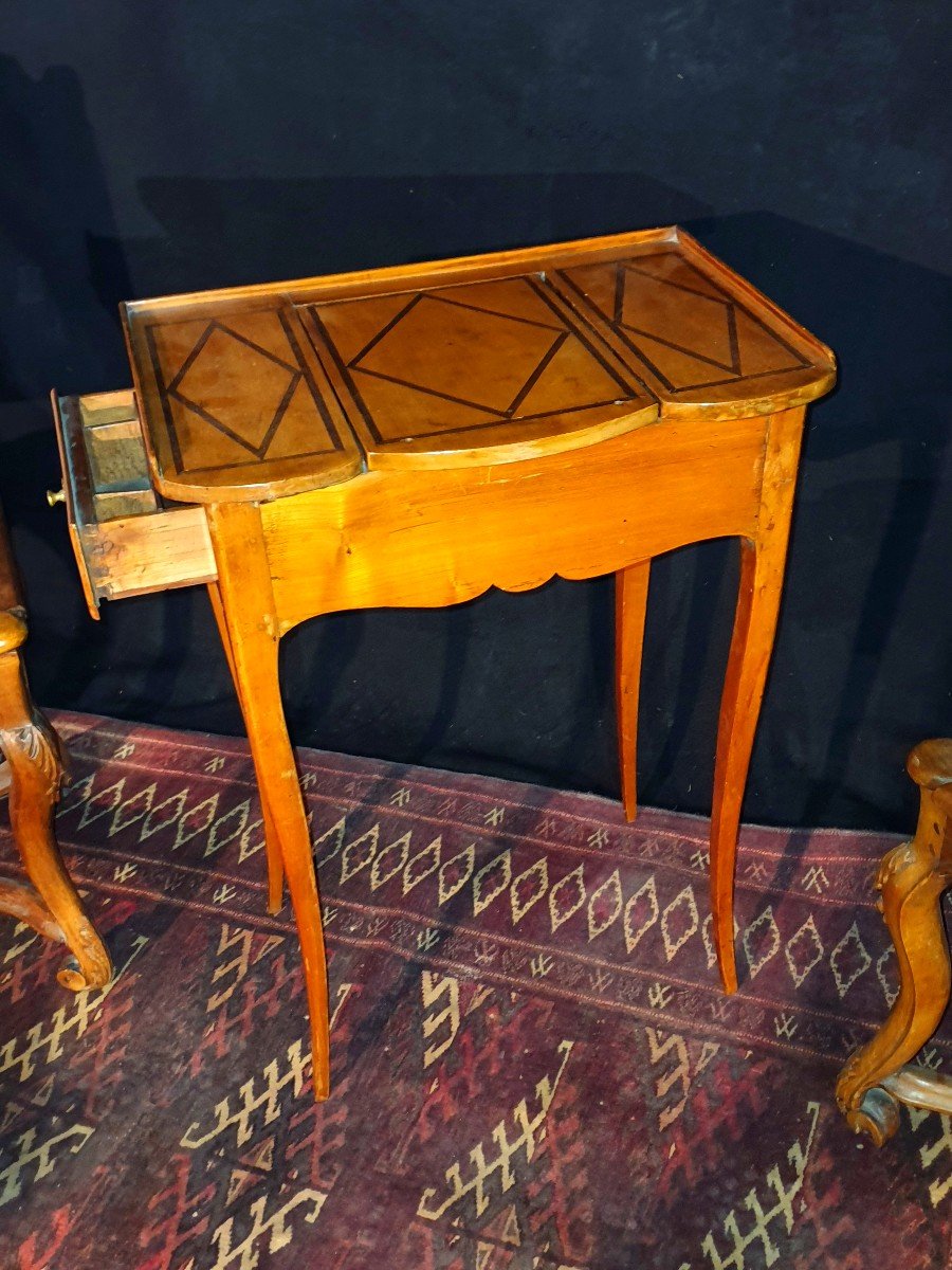 XVIII Century Table,hache Taste.-photo-3