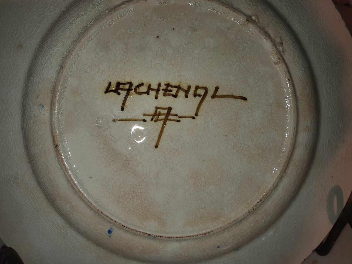 Lachenal Ceramic Plate-photo-2