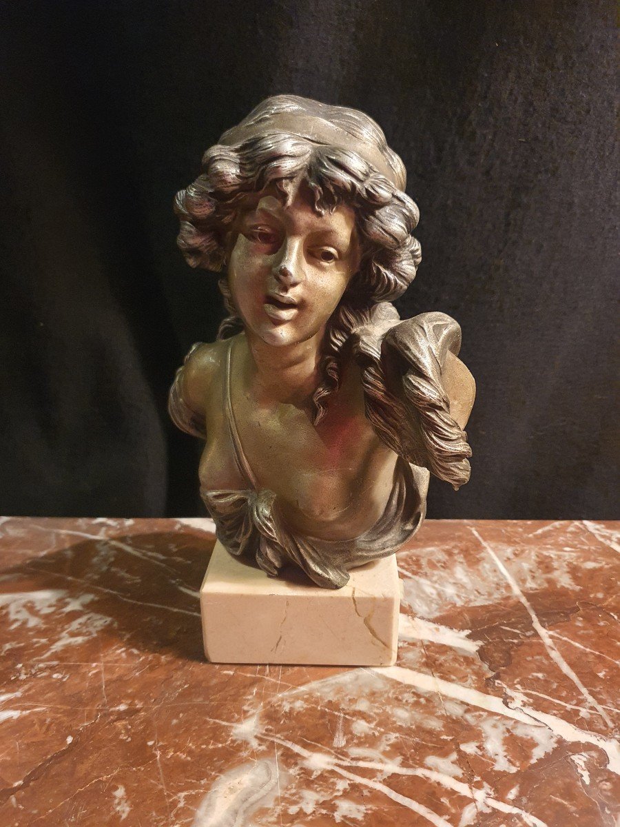 Bronze Femme Dlg Clésinger,signé. 