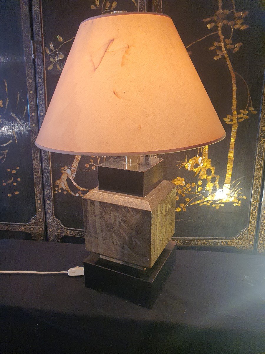 Large Chinese Inspired Lamp.
