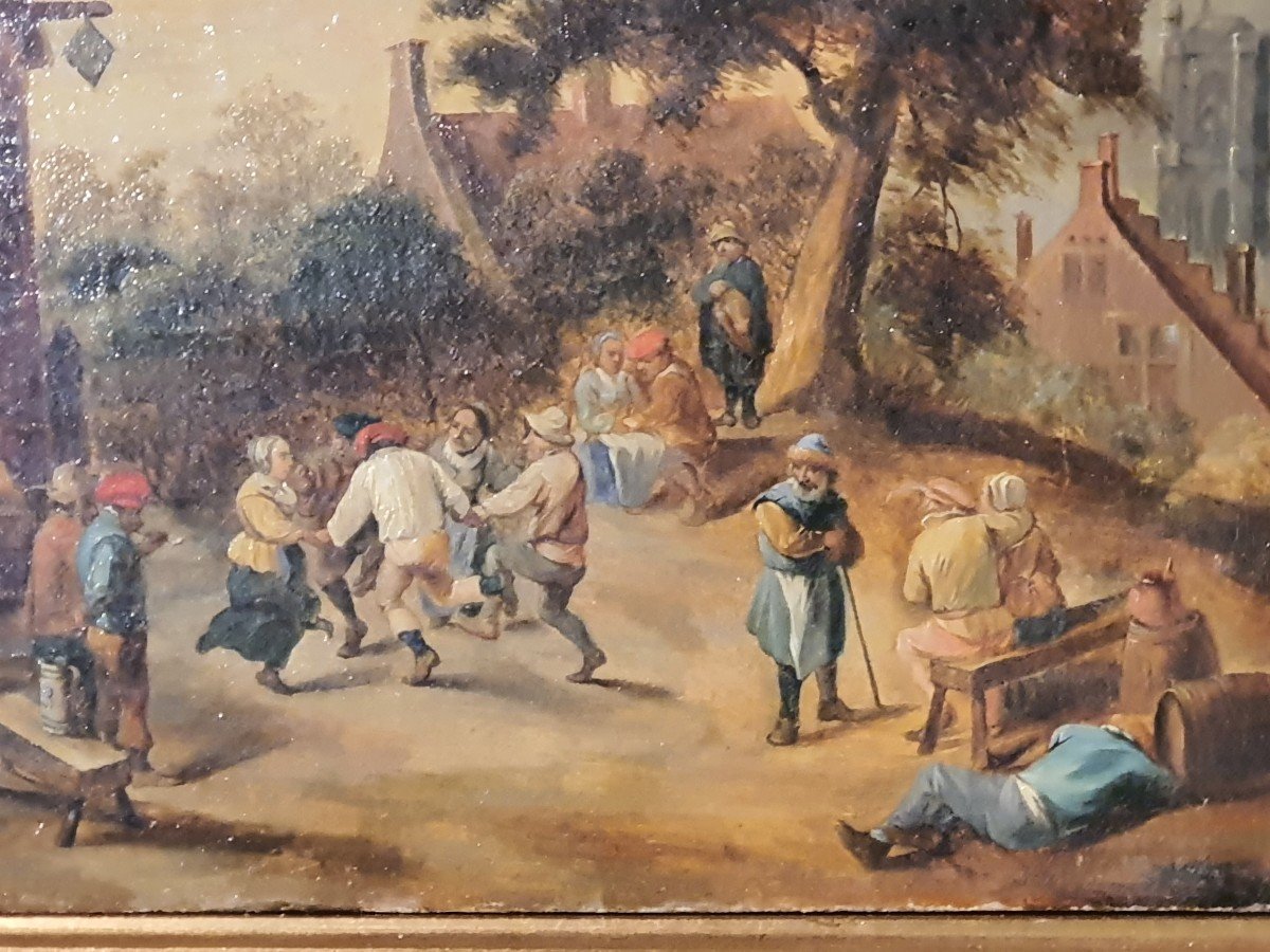 Flemish Painting Village Festival, Teniers, Brueghel.-photo-4