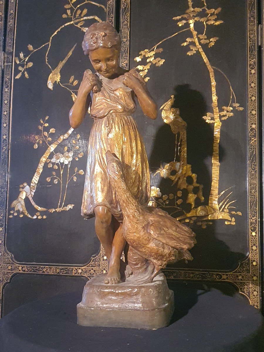Sculpture Goldscheider Par Sydan. 