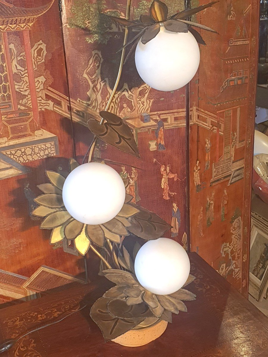 Vintage Flower Lamp-photo-1