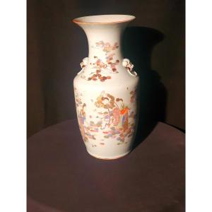 Vase Chine Période Quing.