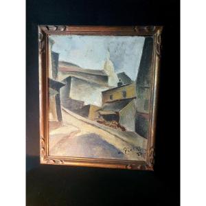 Tableau Cubiste Albert Piétri 1927.