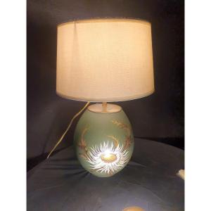 Art Deco Porcelain Lamp Heinrich Chiemsee Signed. 