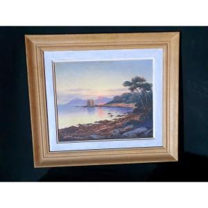Tableau Provence Côte d'Azur. Jean Quilichini.