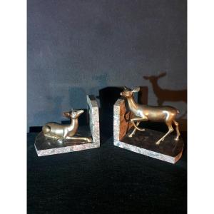 Pair Of Art Deco Bookends.
