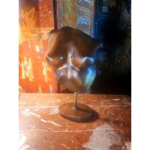 Sculpture bronze nu féminin 