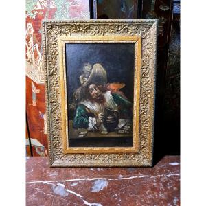 Tableau mousquetaire XIX siècle. 