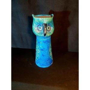 Sculpture hibou Aldo Londi , Bitossi. 