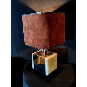 Lampe vintage esprit Willy Rizzo. 