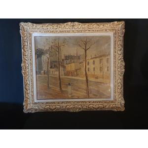 Tableau École de Paris Maurice Blond Ecole polonaise, Russe.