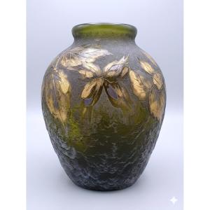 Vase boule Legras
