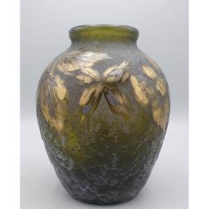 Vase boule Legras