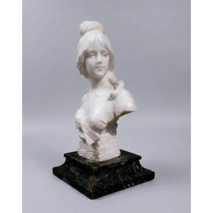 19th-century Female Bust, Nelson. 