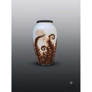 Art Deco Vase By Camille Tharaud.