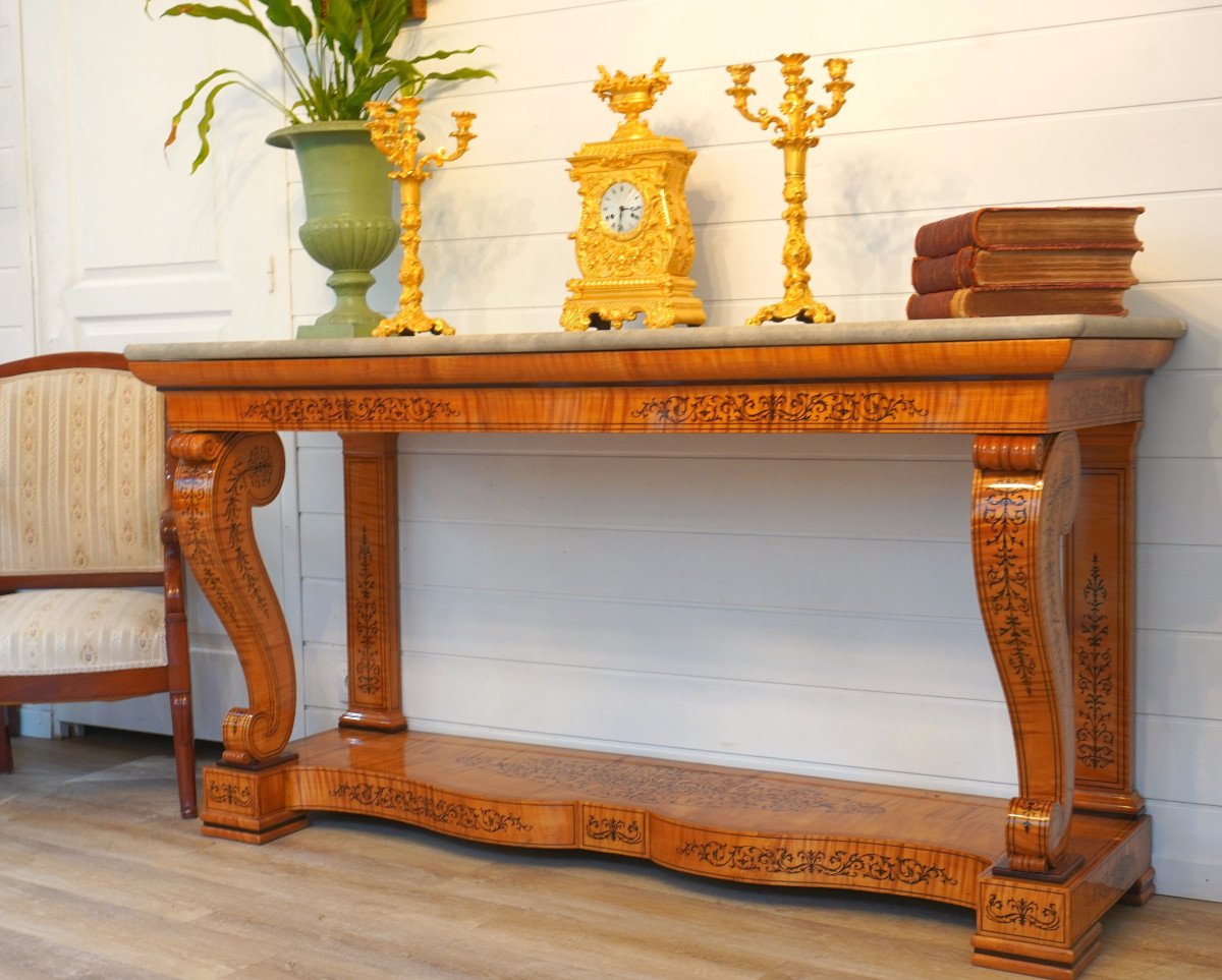 Large Charles X Console