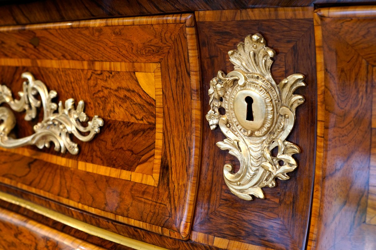 Commode Tombeau En Palissandre-photo-5