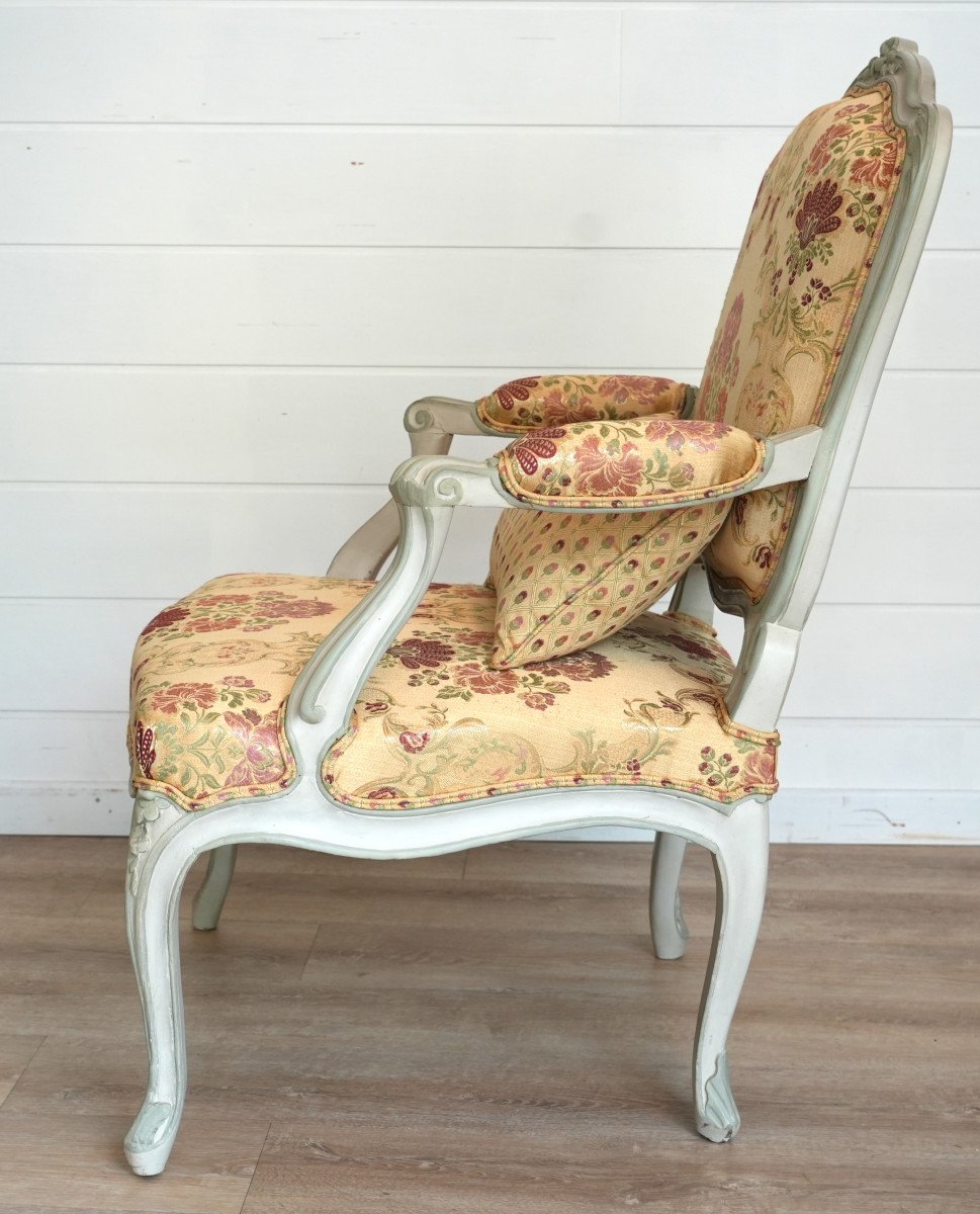 Paire de fauteuils Louis XV est. BLANCHARD-photo-4