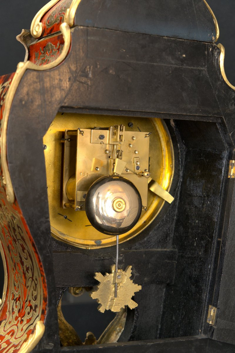 Napoleon III Cartel In Boulle Marquetry-photo-8