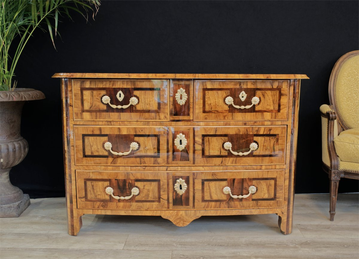 Commode Louis XIV en Olivier -photo-2