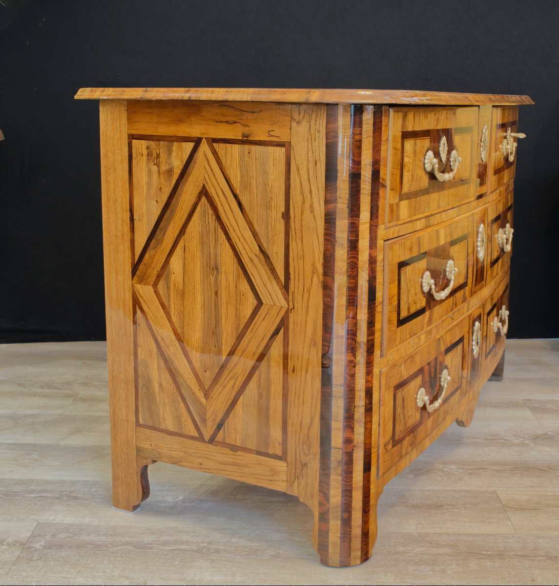 Commode Louis XIV en Olivier -photo-3