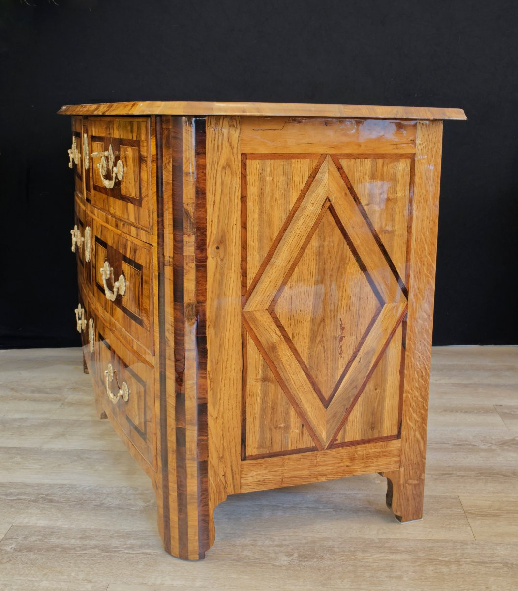 Commode Louis XIV en Olivier -photo-4