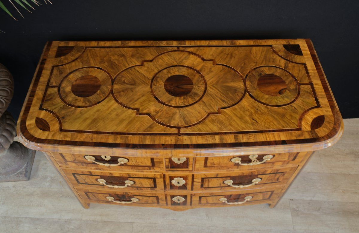 Commode Louis XIV en Olivier -photo-1