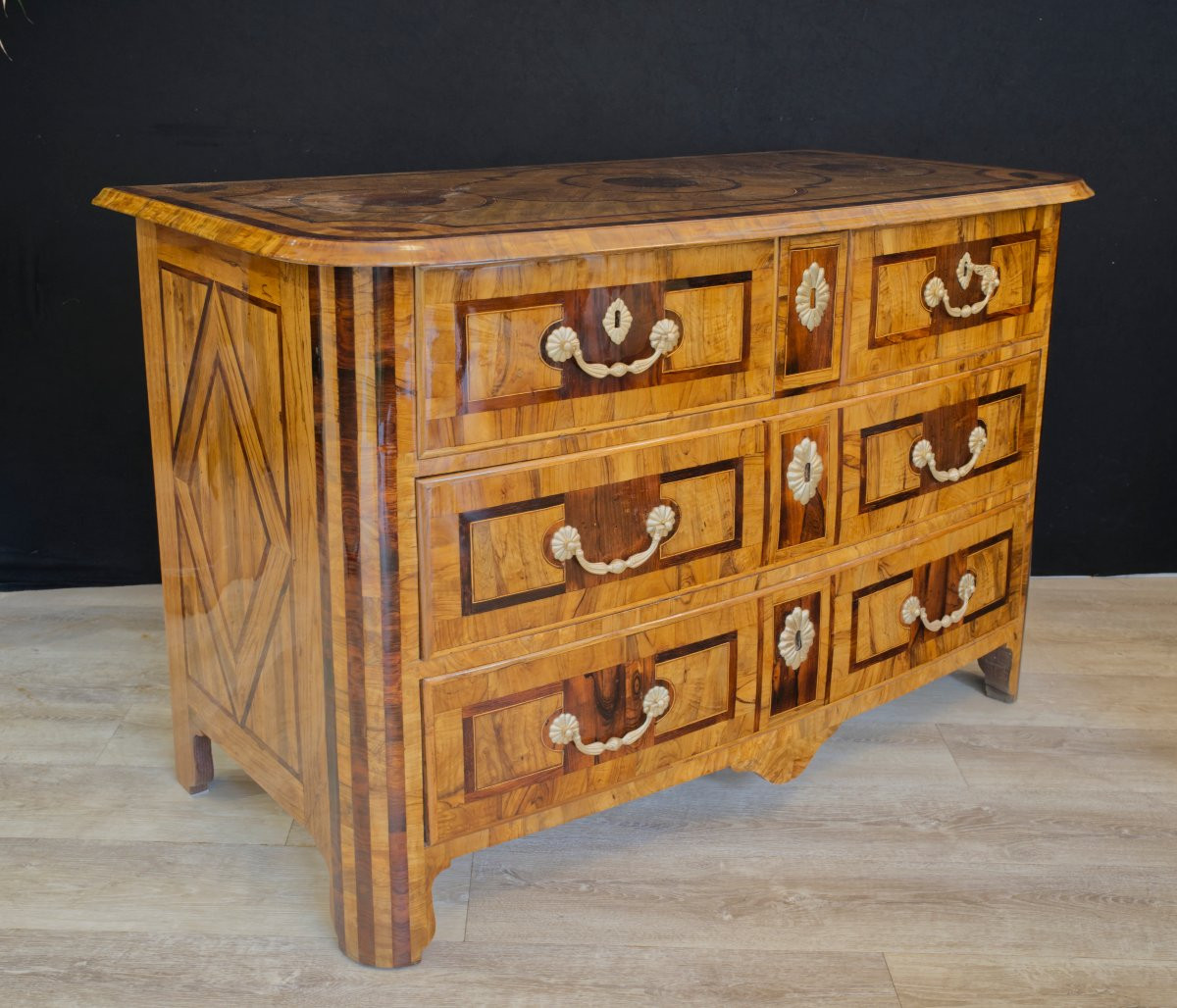 Commode Louis XIV en Olivier -photo-2