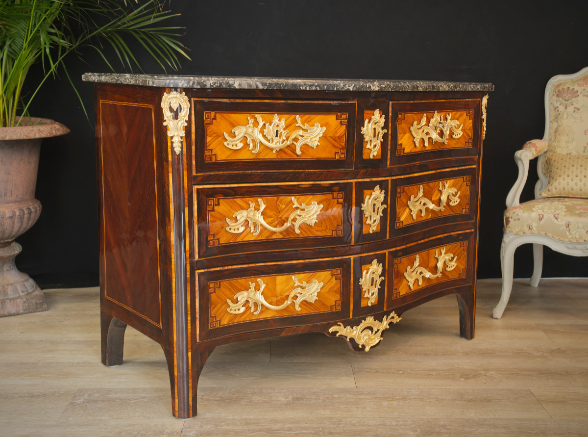 Louis XV Commode Stamped Lapie
